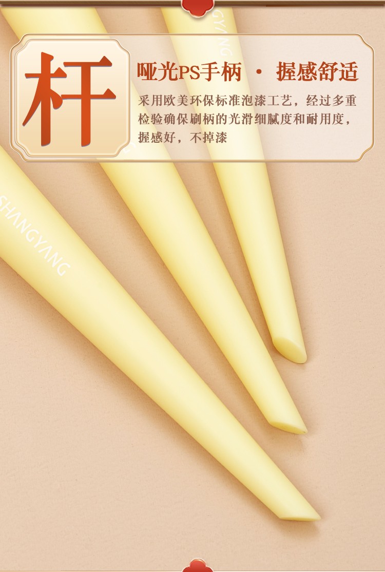 尚洋美妝工具雛菊系列10支裝化妝刷